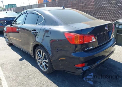 2009 Lexus Is 250 z USA, uszkodzony, nr VIN JTHBK262095097464